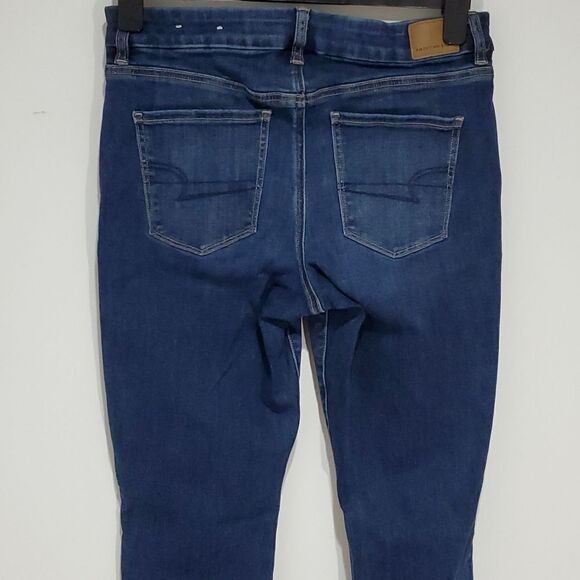 american eagle next level stretch 30x29 size 8 curvy jeggings - Picture 4 of 8